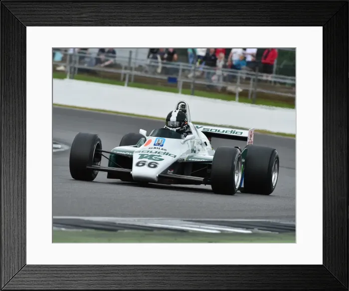Framed Print : CM15 4126 Tommy Dreelan, Williams FW08 Framed Print : CM15 4126 Tommy Dreelan, Williams FW08