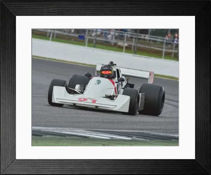 Framed Print : CM15 4123 Derek Jones, Hesketh 308C Framed Print : CM15 4123 Derek Jones, Hesketh 308C