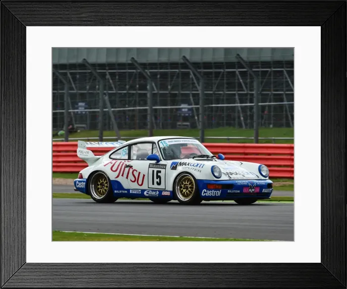 Framed Print : CM15 2400 Stephen Radcliffe, Porsche 964 RSR Framed Print : CM15 2400 Stephen Radcliffe, Porsche 964 RSR