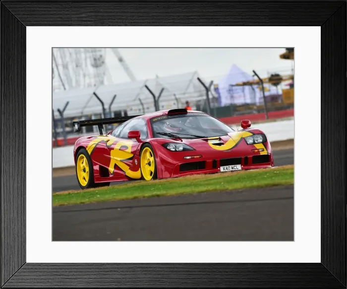 Framed Print : CM15 2350 Charles Knill Jones, McLaren F1 GTR Framed Print : CM15 2350 Charles Knill Jones, McLaren F1 GTR