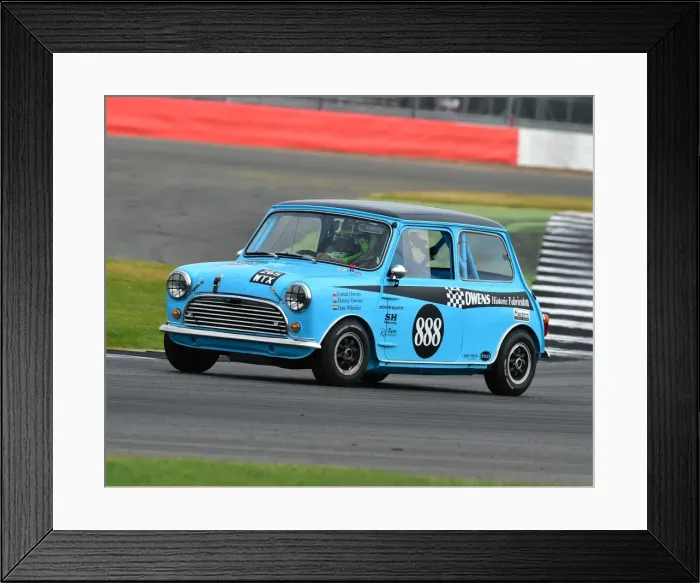 Framed Print : CM15 3633 Daniel Wheeler, Endaf Owens, Morris Mini Cooper S Framed Print : CM15 3633 Daniel Wheeler, Endaf Owens, Morris Mini Cooper S