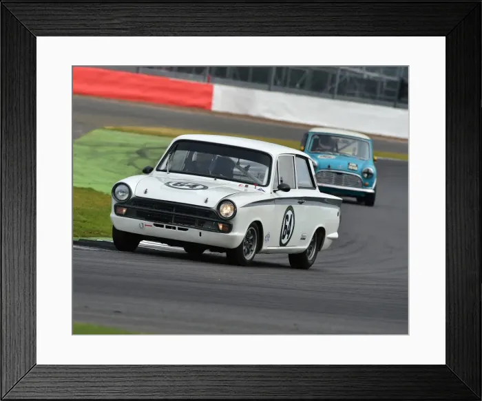 Framed Print : CM15 3616 Sean McInerney, Ford Lotus Cortina Framed Print : CM15 3616 Sean McInerney, Ford Lotus Cortina
