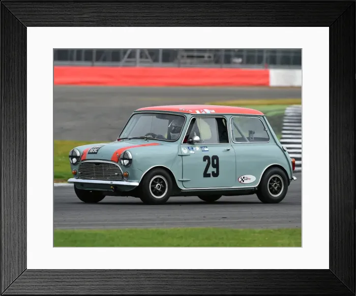 Framed Print : CM15 3612 Peter Illingworth, Richard Parsons, Morris Mini Cooper S Framed Print : CM15 3612 Peter Illingworth, Richard Parsons, Morris Mini Cooper S