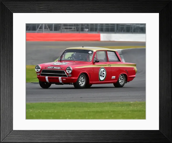 Framed Print : CM15 3605 Michael McInerney, Ford Lotus Cortina Framed Print : CM15 3605 Michael McInerney, Ford Lotus Cortina