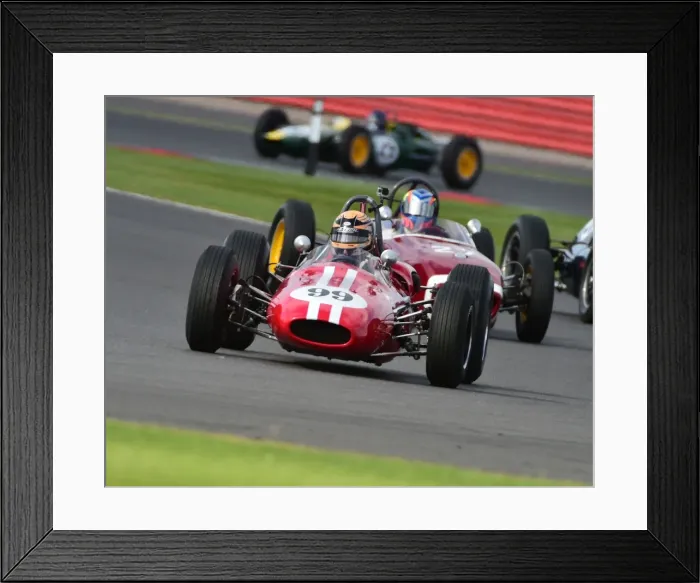 Framed Print : CM15 4657 John Evans, Brabham BT4 Framed Print : CM15 4657 John Evans, Brabham BT4