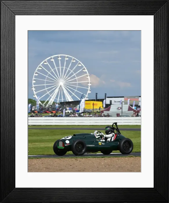 Framed Print : CM15 2589 Eddie McGuire, Cooper Mk1