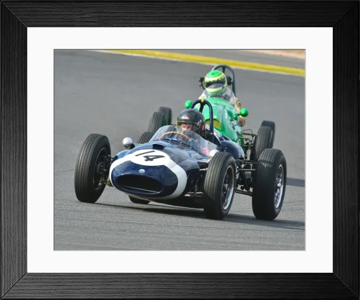 Framed Print : CM15 4764 Richard Wilson, Cooper T51 Framed Print : CM15 4764 Richard Wilson, Cooper T51