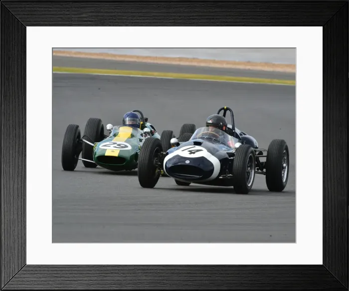 Framed Print : CM15 4736 Richard Wilson, Cooper T51, Nick Fennell, Lotus 25 Framed Print : CM15 4736 Richard Wilson, Cooper T51, Nick Fennell, Lotus 25