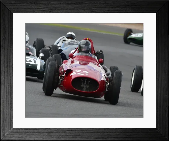 Framed Print : CM15 4692 Steve Hart, Maserati 250F Framed Print : CM15 4692 Steve Hart, Maserati 250F