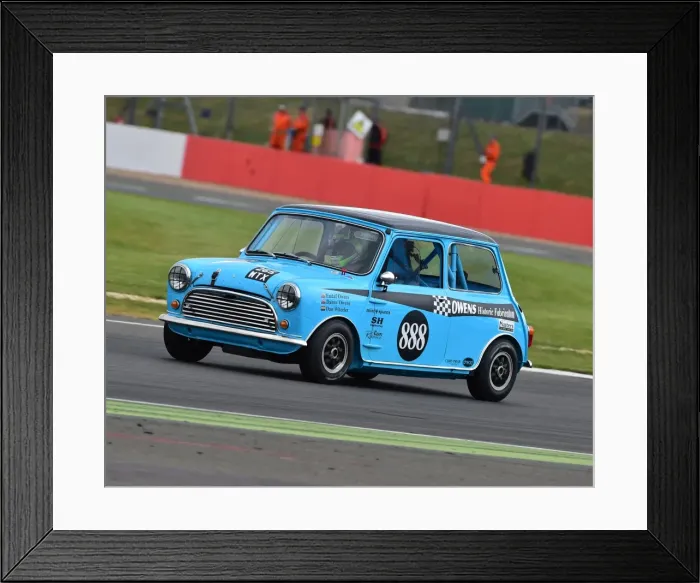 Framed Print : CM15 4316 Endaf Owens, Daniel Wheeler, Austin Mini Cooper S Framed Print : CM15 4316 Endaf Owens, Daniel Wheeler, Austin Mini Cooper S