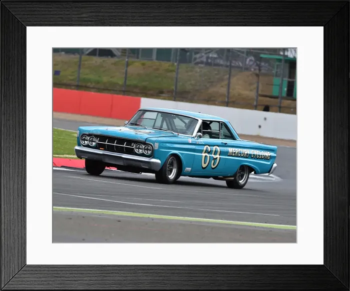 Framed Print : CM15 4320 Roger Wills, Mercury Comet Cyclone