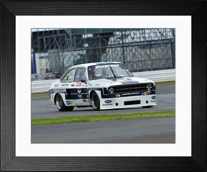 Framed Print : CM15 3823 David Tomlin, Ford Escort RS 1800 Framed Print : CM15 3823 David Tomlin, Ford Escort RS 1800