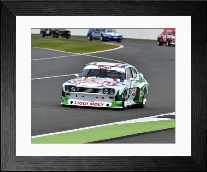Framed Print : CM15 3695 Ric Wood, Ford Capri Framed Print : CM15 3695 Ric Wood, Ford Capri