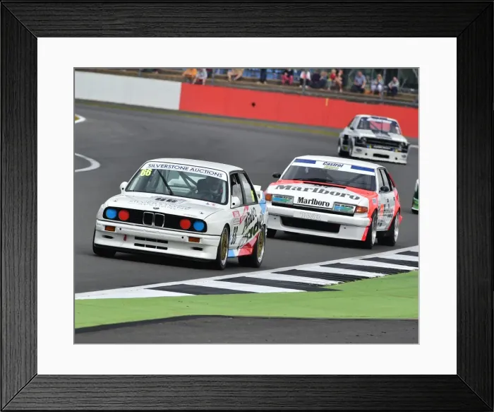 Framed Print : CM15 3690 Nick Whale, Harry Whale, BMW M3 E30