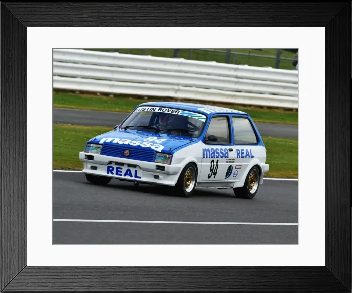 Framed Print : CM15 3672 Till Bechtolsheimer, MG Metro Turbo Framed Print : CM15 3672 Till Bechtolsheimer, MG Metro Turbo
