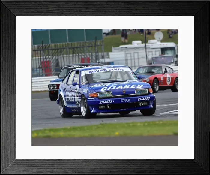 Framed Print : CM15 3832 John Bussell, Jonathan White, Rover Vitesse Framed Print : CM15 3832 John Bussell, Jonathan White, Rover Vitesse