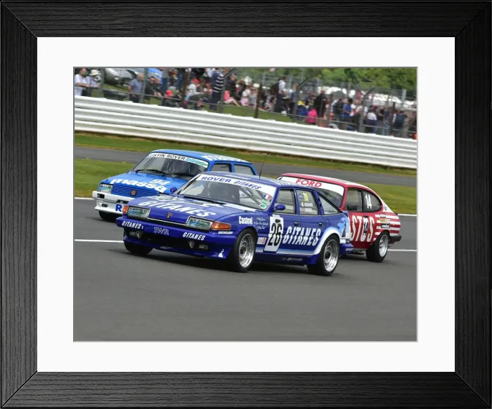 Framed Print : CM15 3716 John Bussell, Jonathan White, Rover Vitesse Framed Print : CM15 3716 John Bussell, Jonathan White, Rover Vitesse