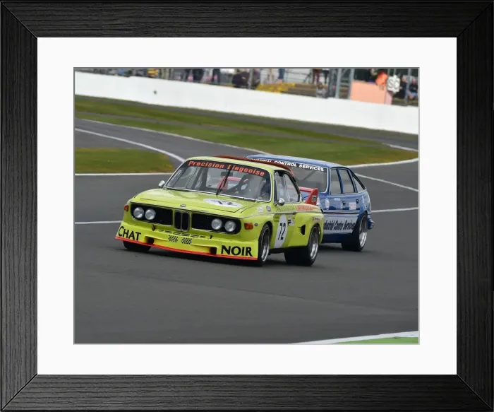 Framed Print : CM15 3791 Dominik Roschmann, BMW 3-0 CSL