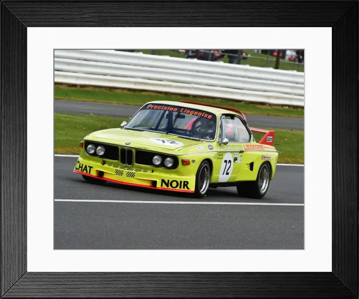 Framed Print : CM15 3658 Dominik Roschmann, BMW 3-0 CSL