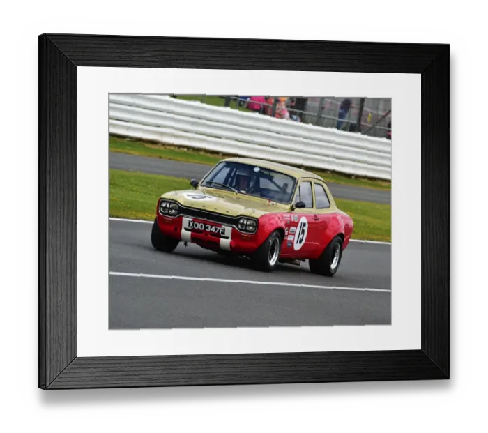 Framed Print : CM15 3653 Henry Mann, Ford Escort Mk1 Framed Print : CM15 3653 Henry Mann, Ford Escort Mk1