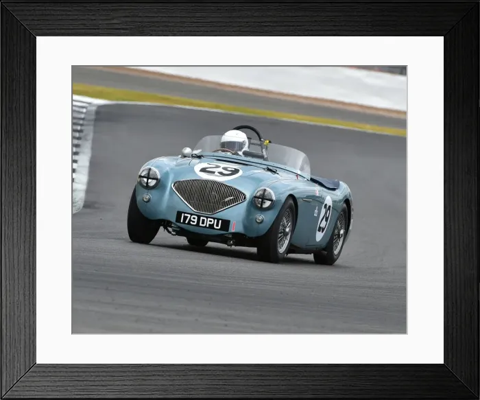 Framed Print : CM15 1632 Robert Clarke, Tim Stamper, Austin Healey 100M Framed Print : CM15 1632 Robert Clarke, Tim Stamper, Austin Healey 100M