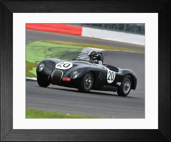 Framed Print : CM15 1624 Rudiger Friedrichs, Jaguar C-Type Framed Print : CM15 1624 Rudiger Friedrichs, Jaguar C-Type