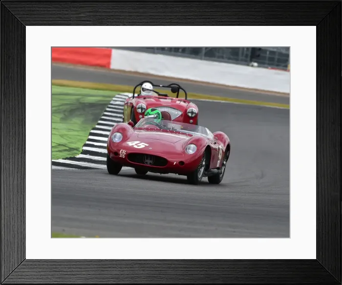 Framed Print : CM15 1622 Martin Stretton, Richard Wilson, Maserati 250S Framed Print : CM15 1622 Martin Stretton, Richard Wilson, Maserati 250S