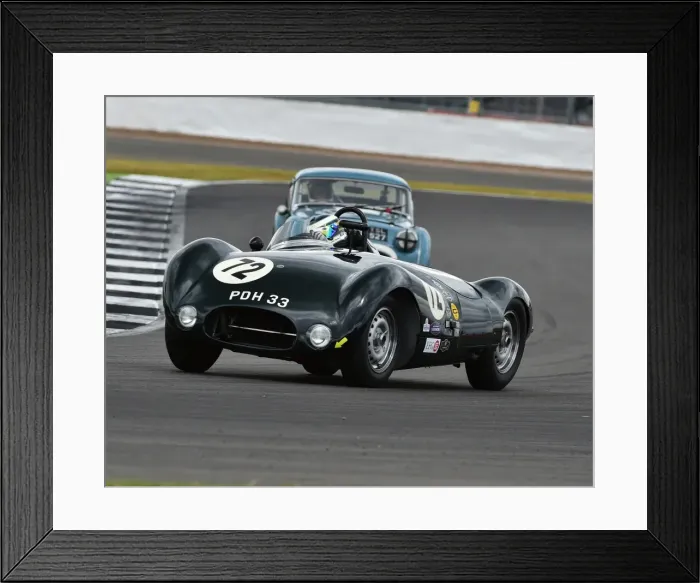 Framed Print : CM15 1674 Katarina Kyvalova, Cooper Jaguar T33 Framed Print : CM15 1674 Katarina Kyvalova, Cooper Jaguar T33