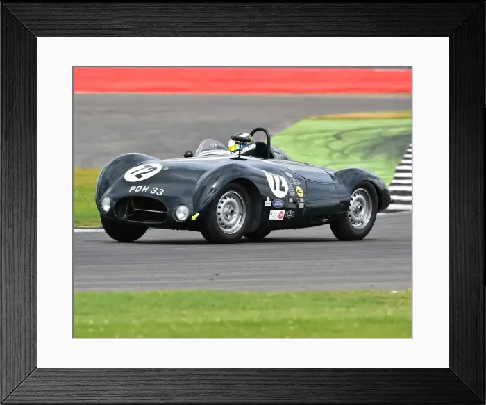 Framed Print : CM15 1608 Katarina Kyvalova, Cooper Jaguar T33 Framed Print : CM15 1608 Katarina Kyvalova, Cooper Jaguar T33