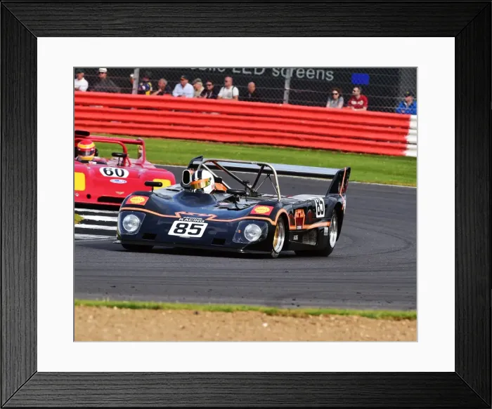 Framed Print : CM15 4784 Tony Sinclair, Lola T292 Framed Print : CM15 4784 Tony Sinclair, Lola T292