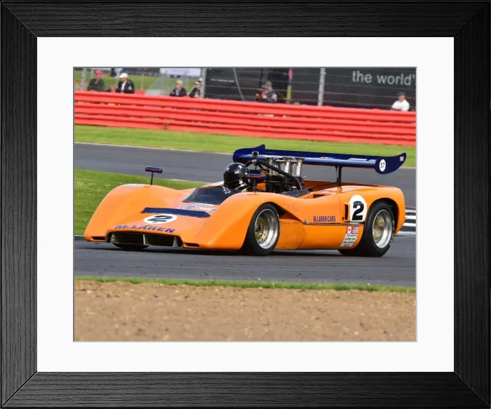 Framed Print : CM15 4797 Harry Read, McLaren M8C Framed Print : CM15 4797 Harry Read, McLaren M8C