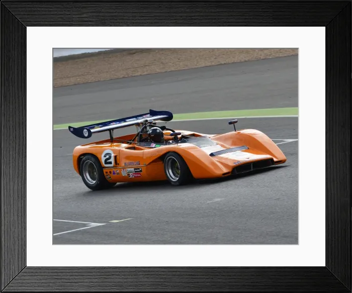Framed Print : CJ6 6237 Harry Read, McLaren M8C Framed Print : CJ6 6237 Harry Read, McLaren M8C