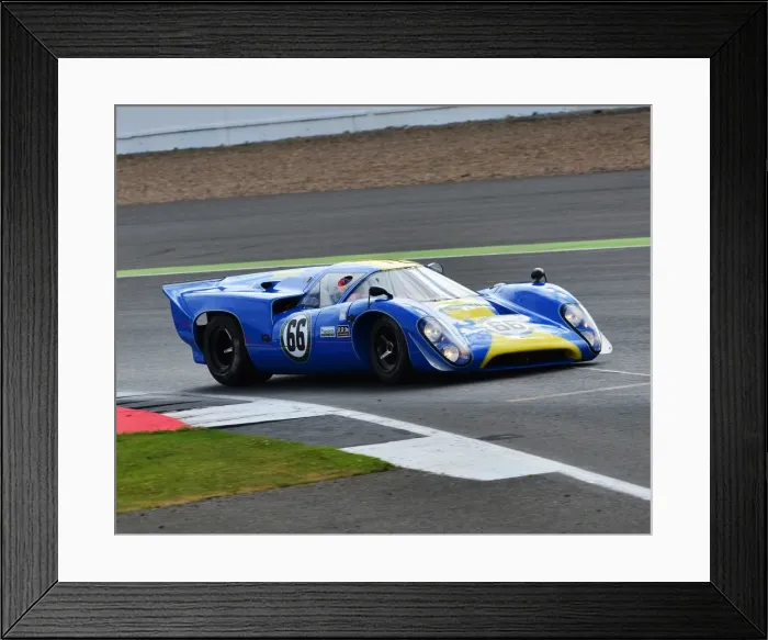 Framed Print : CJ6 6230 Mike Donovan, Lola T70 MK3B Framed Print : CJ6 6230 Mike Donovan, Lola T70 MK3B