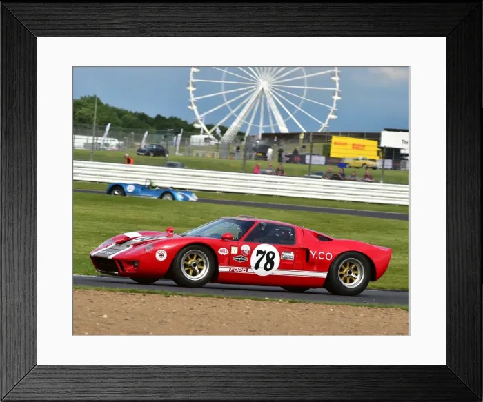 Framed Print : CM15 4823 Charlie Birkett, Ford GT40 Framed Print : CM15 4823 Charlie Birkett, Ford GT40