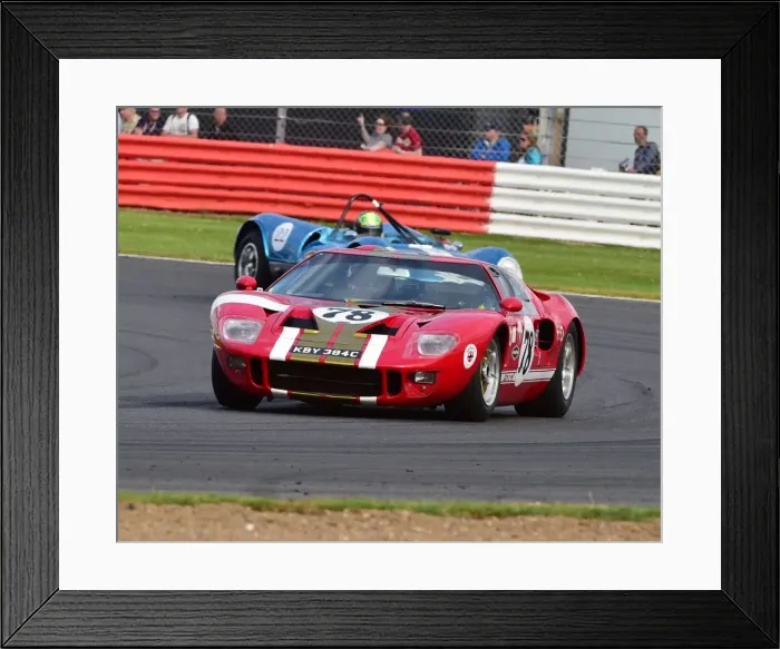Framed Print : CM15 4795 Charlie Birkett, Ford GT40 Framed Print : CM15 4795 Charlie Birkett, Ford GT40