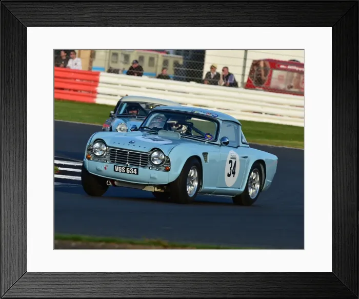 Framed Print : CM15 3078 Karl Wetherell, Triumph TR4 Framed Print : CM15 3078 Karl Wetherell, Triumph TR4