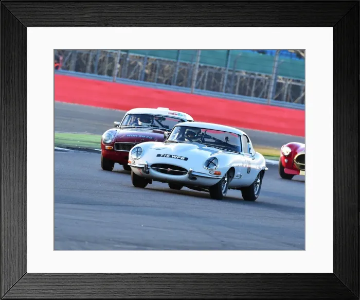 Framed Print : CM15 3123 Katarina Kyvalova, Jaguar E-Type Framed Print : CM15 3123 Katarina Kyvalova, Jaguar E-Type