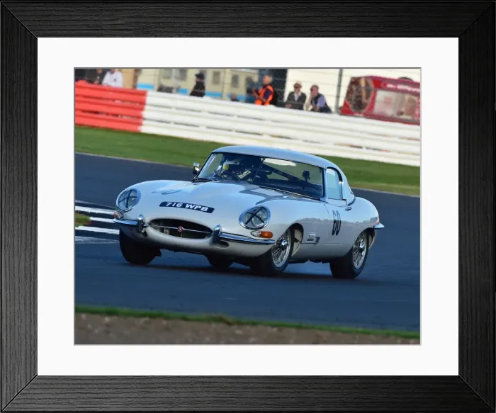 Framed Print : CM15 3087 Katarina Kyvalova, Jaguar E-Type Framed Print : CM15 3087 Katarina Kyvalova, Jaguar E-Type