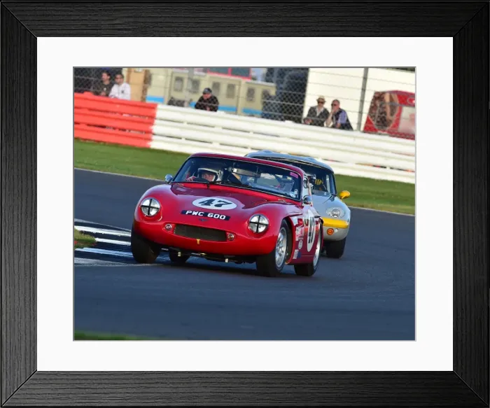 Framed Print : CM15 3083 Rick Bourne, Malcolm Paul, TVR Grantura Framed Print : CM15 3083 Rick Bourne, Malcolm Paul, TVR Grantura