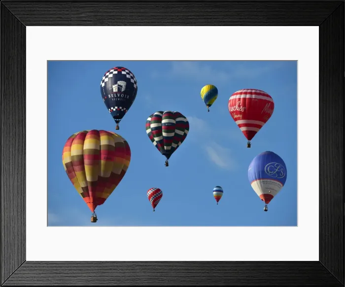Framed Print : CM15 2973 plus Hot air balloons Framed Print : CM15 2973 plus Hot air balloons