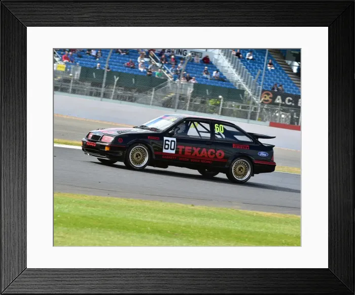 Framed Print : CM15 4624 Mark Wright, Ford Sierra Framed Print : CM15 4624 Mark Wright, Ford Sierra