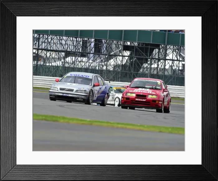 Framed Print : CM15 2312 Jason Minshaw, Volvo S40, Craig Davies, Ford Sierra RS500 Framed Print : CM15 2312 Jason Minshaw, Volvo S40, Craig Davies, Ford Sierra RS500