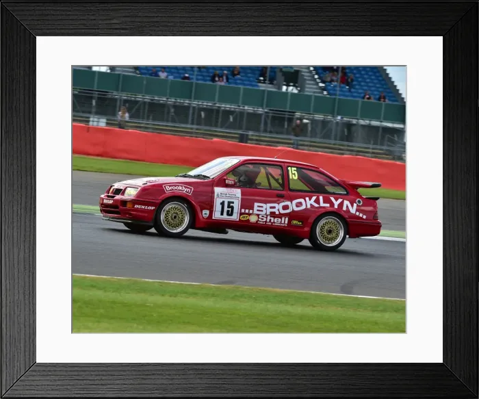 Framed Print : CM15 4636 Craig Davies, Ford Sierra RS500 Framed Print : CM15 4636 Craig Davies, Ford Sierra RS500