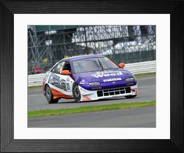 Framed Print : CM15 2322 Rick Wood, Mazda 323 Framed Print : CM15 2322 Rick Wood, Mazda 323