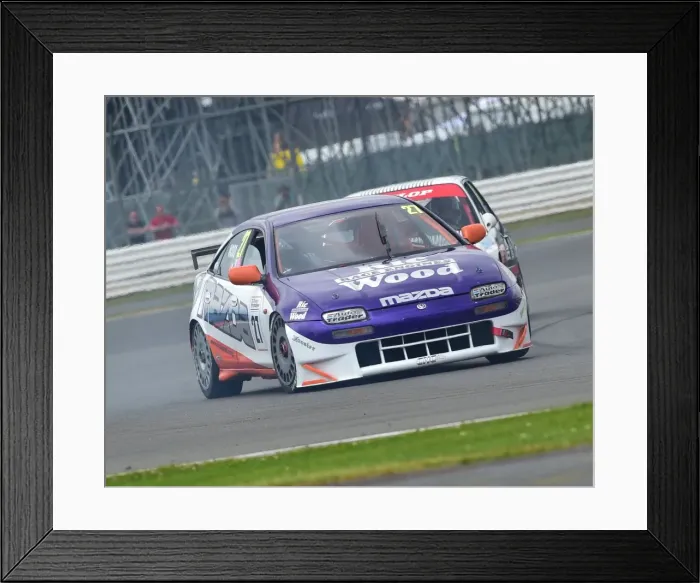 Framed Print : CM15 2273 Rick Wood, Mazda 323 Framed Print : CM15 2273 Rick Wood, Mazda 323