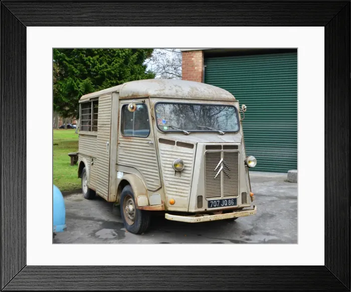 Framed Print : CJ6 6889 Citroen H van Framed Print : CJ6 6889 Citroen H van