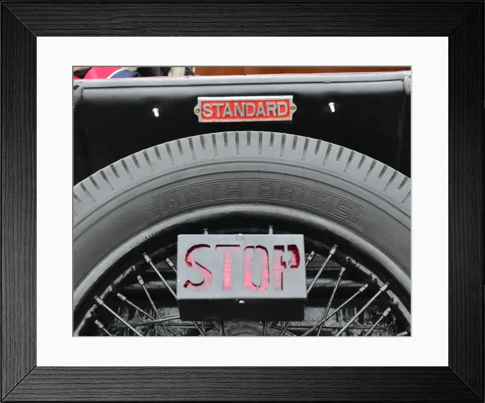 Framed Print : CM17 3504 Nicholas Williams, Standard 9 LWB Tourer
