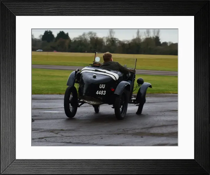 Framed Print : CM17 3492 Tom Waterfield, Austin 7 Ulster Replica Framed Print : CM17 3492 Tom Waterfield, Austin 7 Ulster Replica