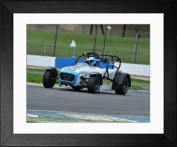 Framed Print : CM15 9882 Carl Nairn, Caterham R300 2000 Framed Print : CM15 9882 Carl Nairn, Caterham R300 2000