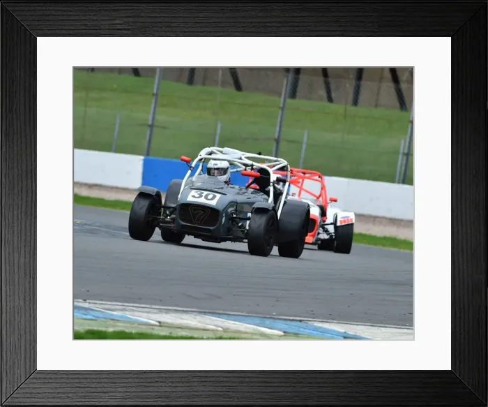Framed Print : CM15 9866 Nigel Bathhurst, Caterham R300 2000 Framed Print : CM15 9866 Nigel Bathhurst, Caterham R300 2000